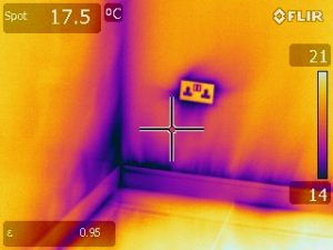 Air tightness test self build 